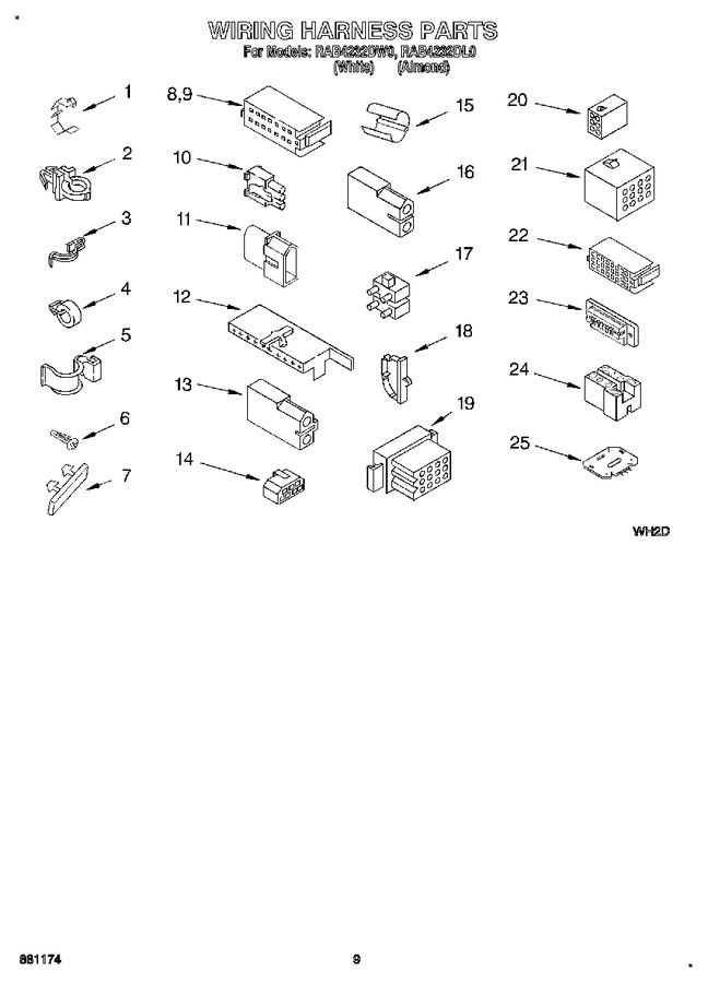 Diagram for RAB4232DW0