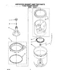 Diagram for 03 - Agitator, Basket And Tub