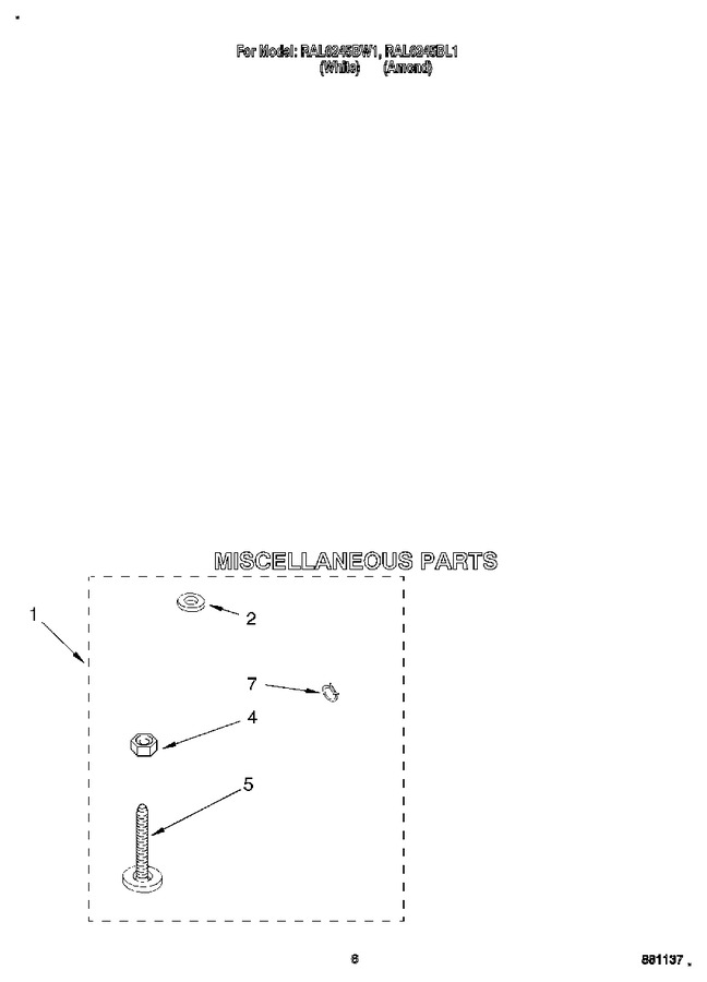 Diagram for RAL6245BL1