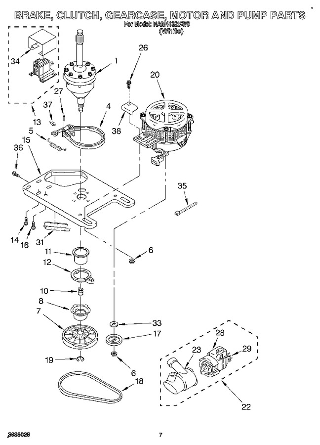 Diagram for RAM4132BW0