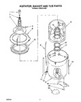 Diagram for 04 - Agitator, Basket And Tub