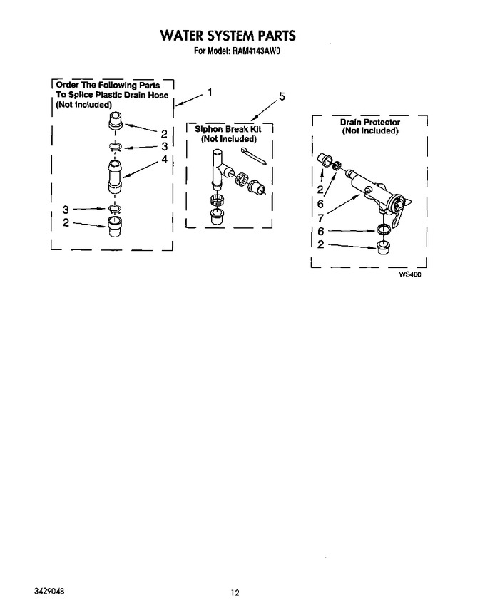 Diagram for RAM4143AW0