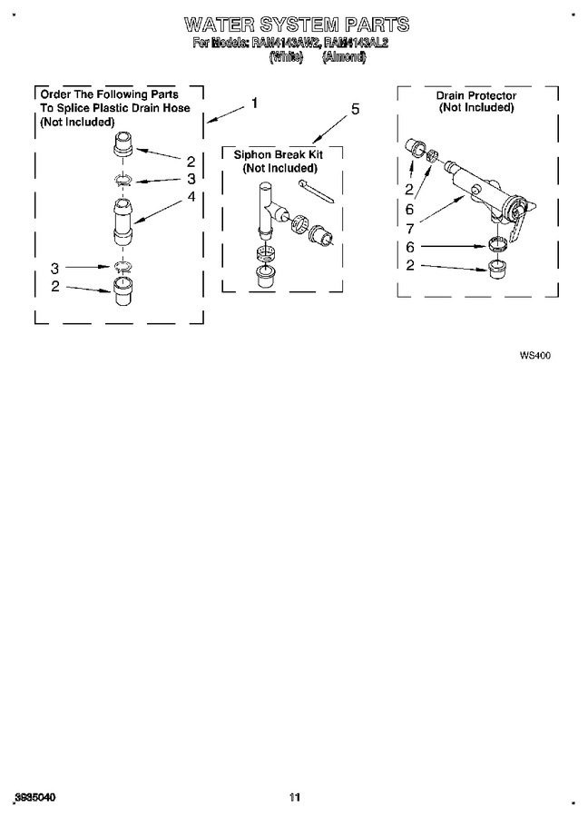 Diagram for RAM4143AW2
