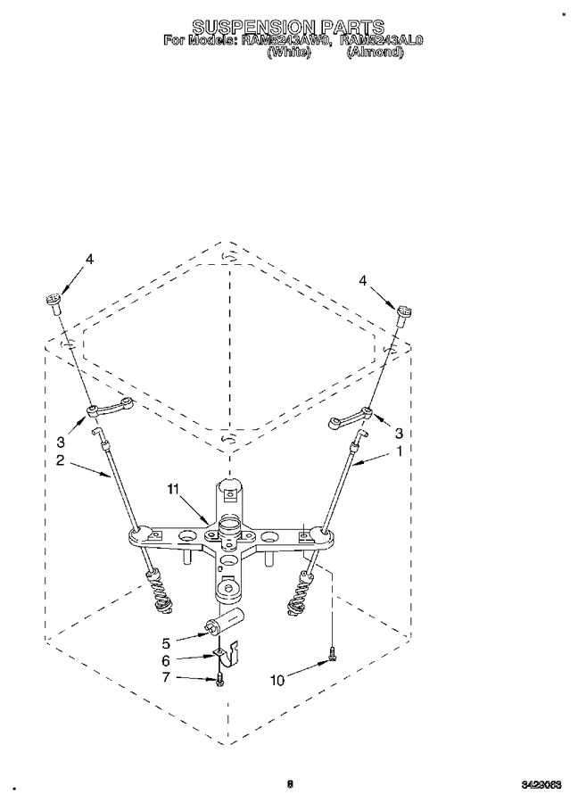 Diagram for RAM5243AW0