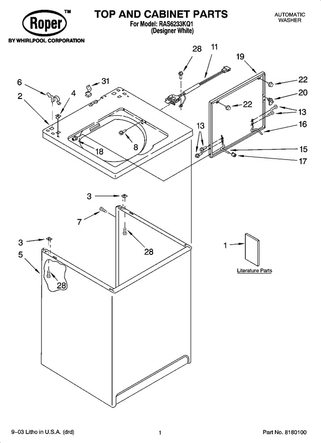 Diagram for RAS6233KQ1