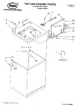 Diagram for 01 - Top And Cabinet Parts