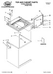 Diagram for 01 - Top And Cabinet Parts