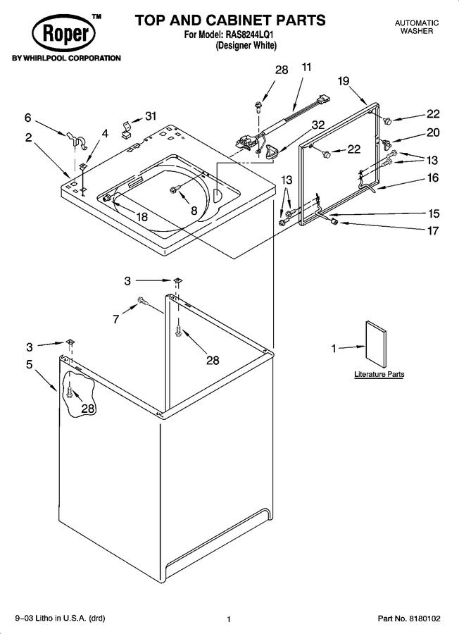 Diagram for RAS8244LQ1