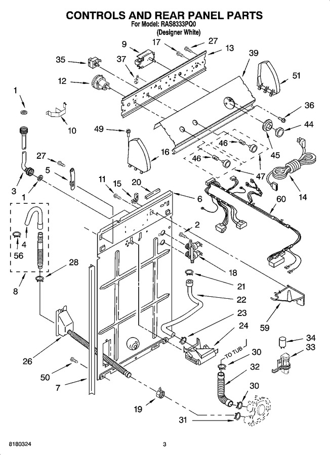 Diagram for RAS8333PQ0