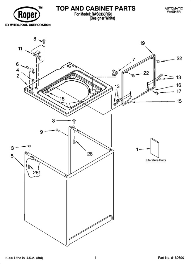 Diagram for RAS8333RQ0