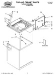 Diagram for 01 - Top And Cabinet Parts