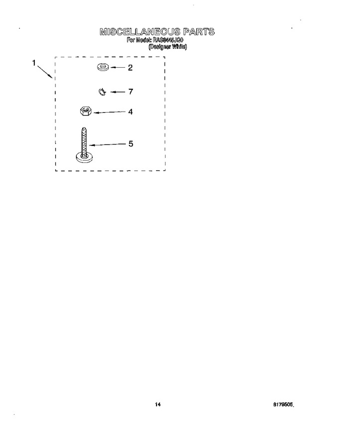 Diagram for RAS8445JQ0