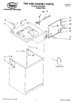 Diagram for 01 - Top And Cabinet Parts