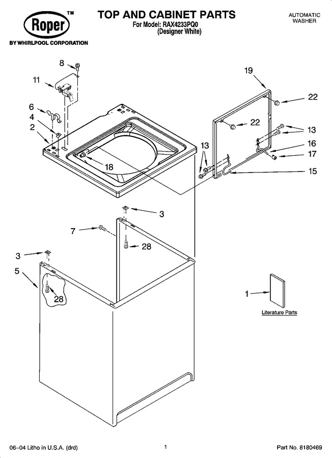 Diagram for RAX4233PQ0