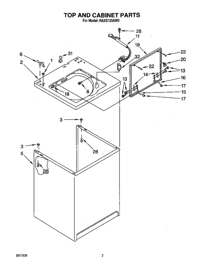 Diagram for RAX5133AG0