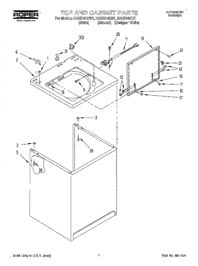 Diagram for RAX6144EQ1