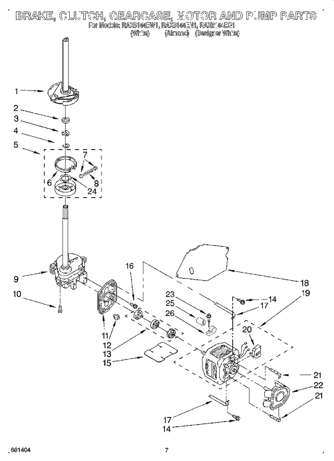 Diagram for RAX6144EQ1