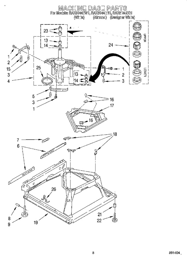 Diagram for RAX6144EN1