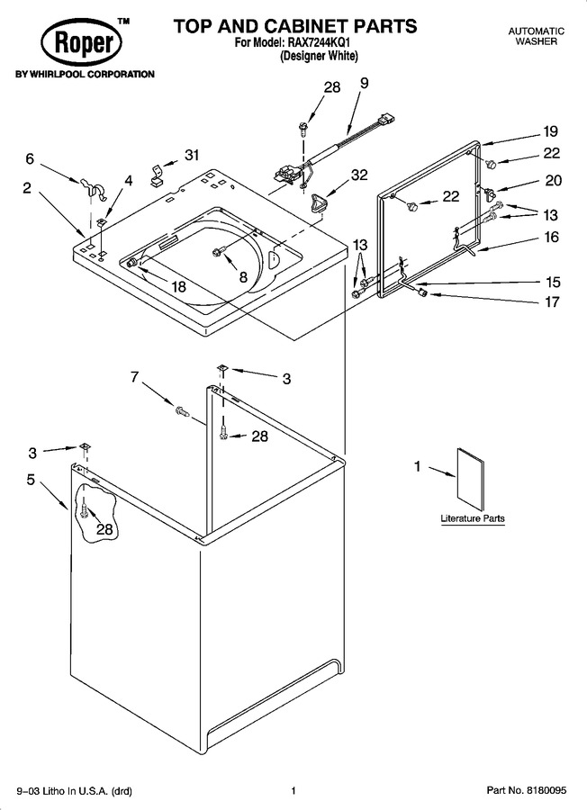 Diagram for RAX7244KQ1