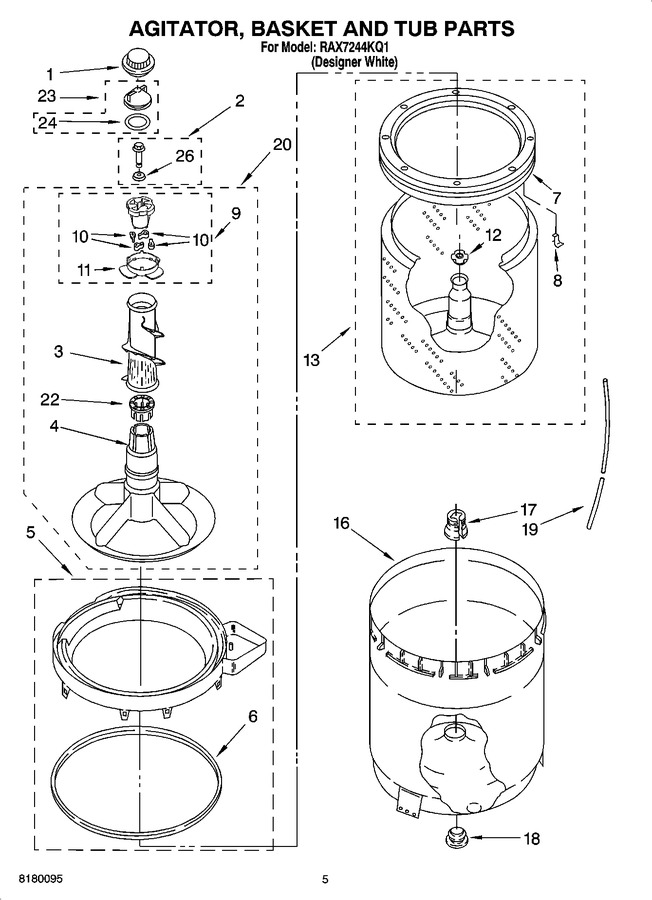 Diagram for RAX7244KQ1