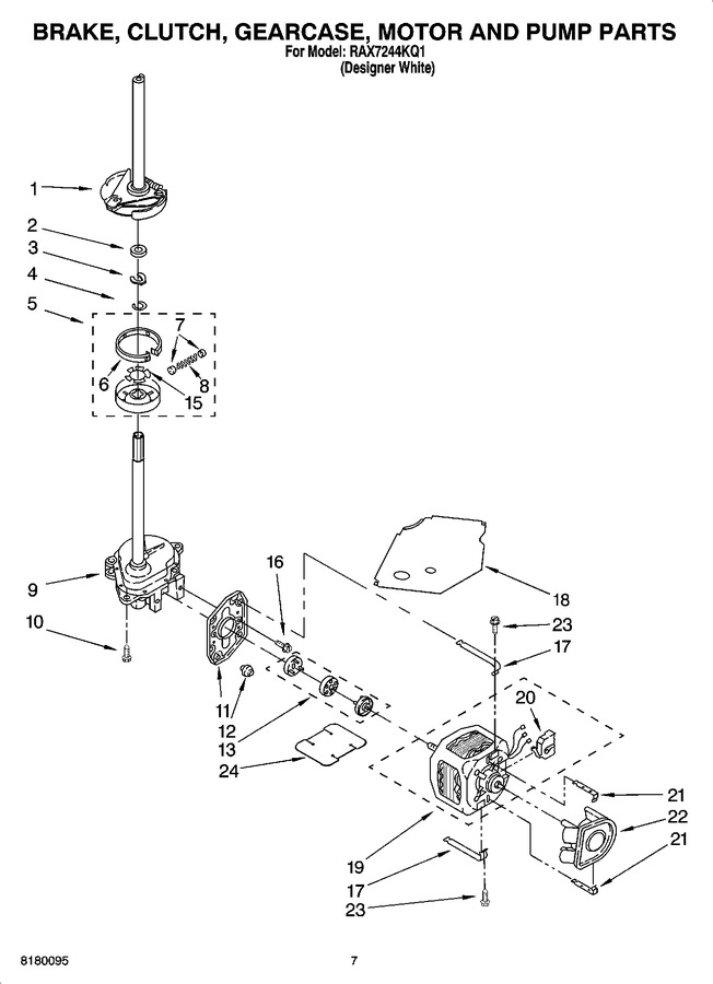 Diagram for RAX7244KQ1