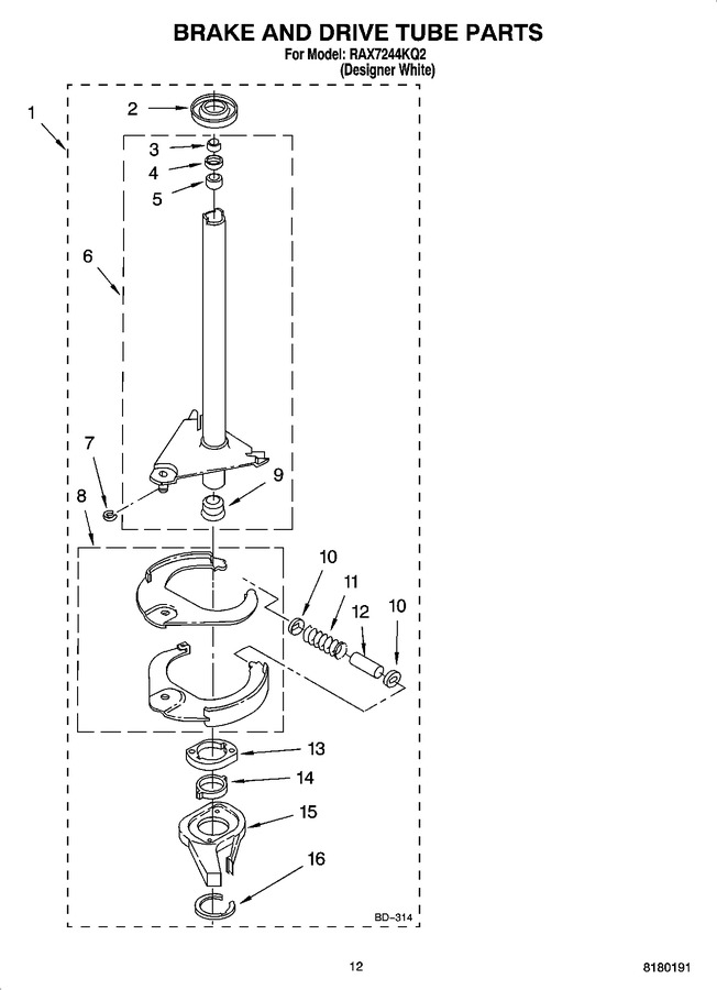 Diagram for RAX7244KQ2