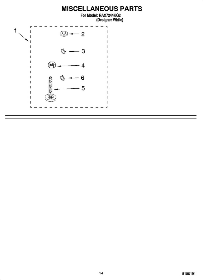 Diagram for RAX7244KQ2