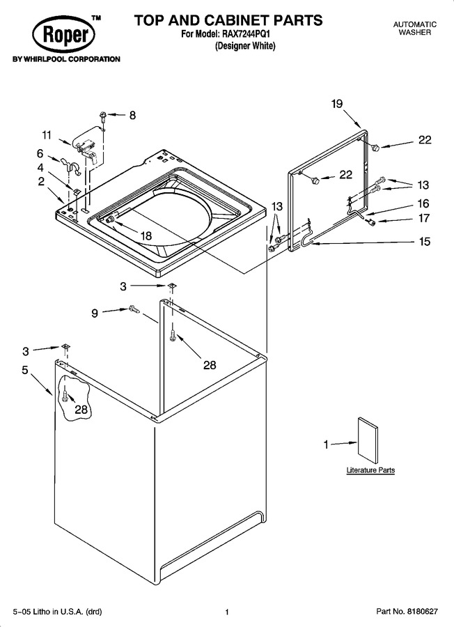 Diagram for RAX7244PQ1
