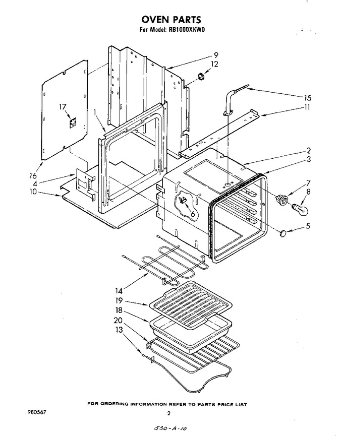 Diagram for RB1000XKW0