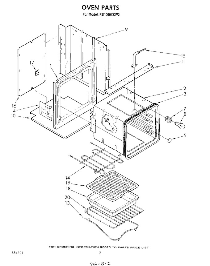 Diagram for RB1000XKW2