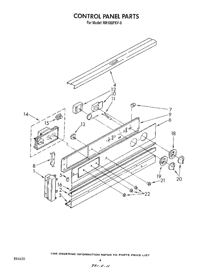 Diagram for RB100PXV0