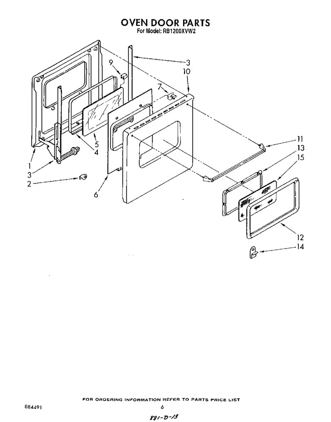 Diagram for RB1200XVW2