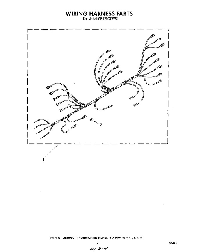 Diagram for RB1200XVW2