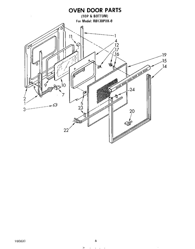 Diagram for RB130PXK0