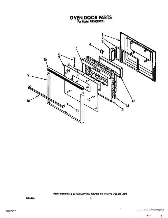 Diagram for RB160PXXB1