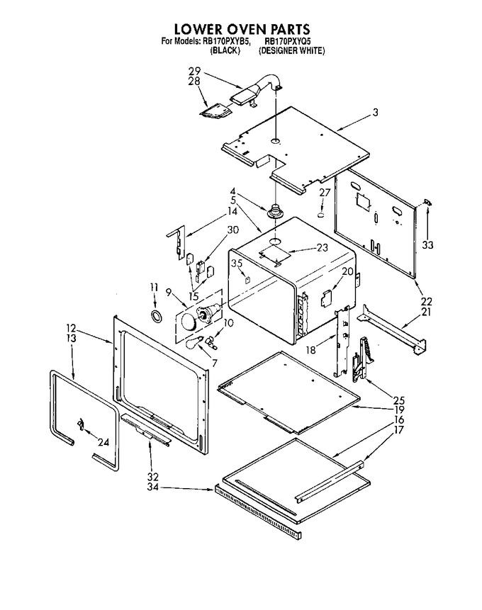 Diagram for RB170PXYB5