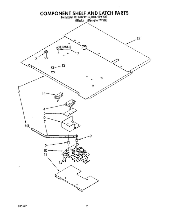 Diagram for RB170PXYB6