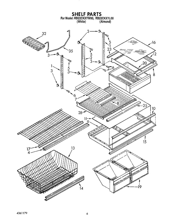 Diagram for RB22CKXYL00