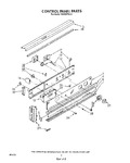 Diagram for 02 - Control Panel , Lit/optional