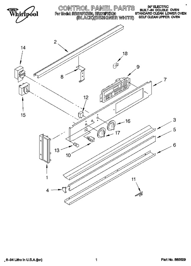 Diagram for RB270PXBB0
