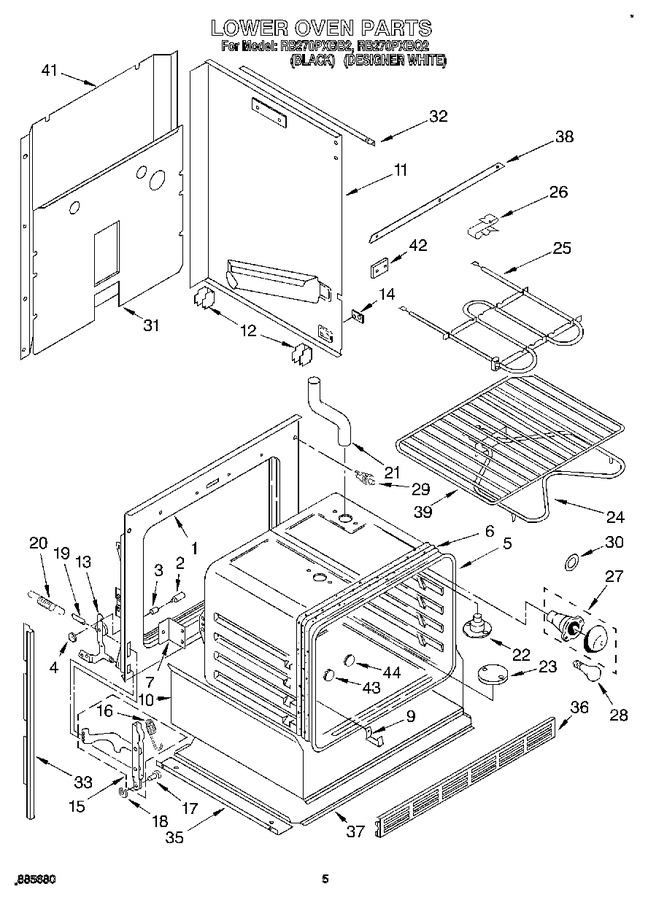 Diagram for RB270PXBB2