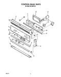 Diagram for 02 - Control Panel, Lit/optional