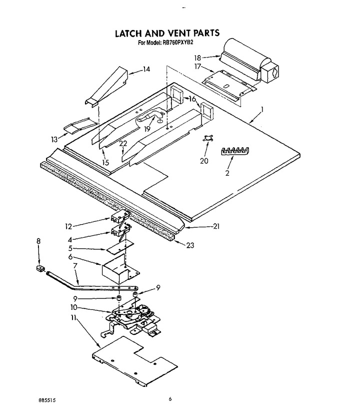 Diagram for RB760PXYB2