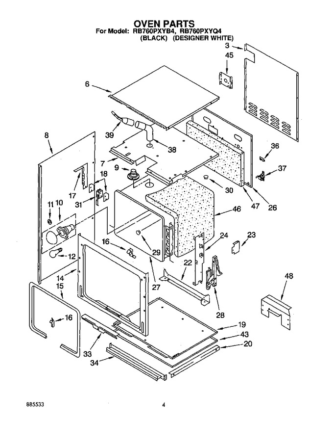 Diagram for RB760PXYB4