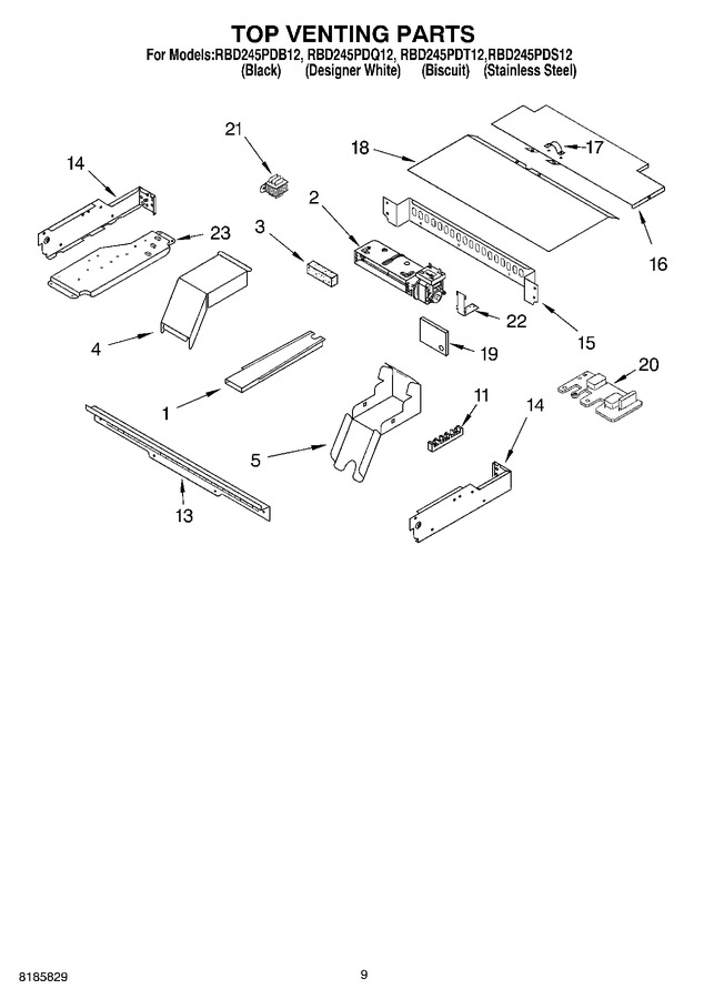 Diagram for RBD245PDT12