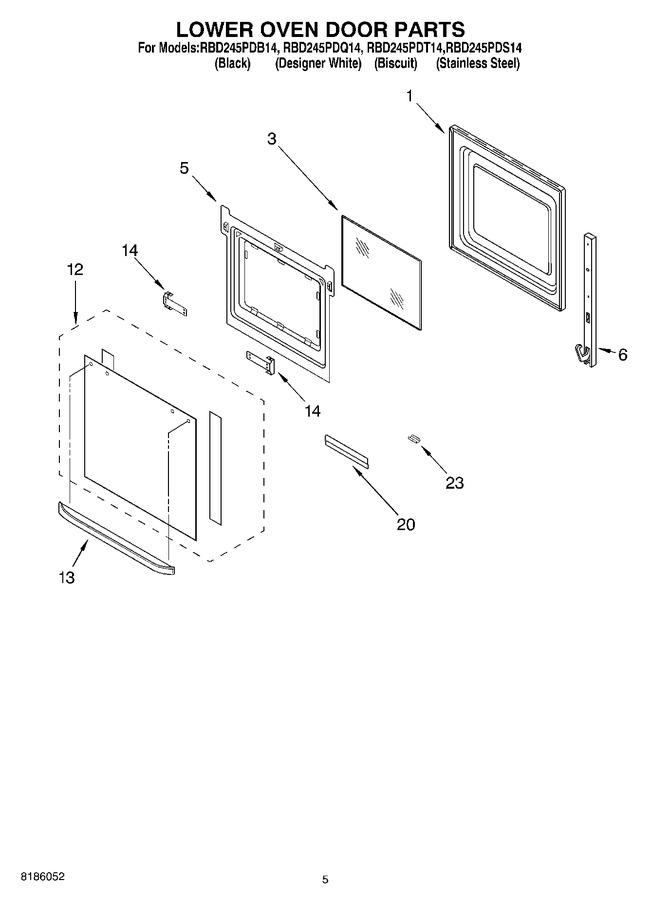 Diagram for RBD245PDS14