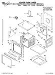 Diagram for 01 - Lower Oven Parts