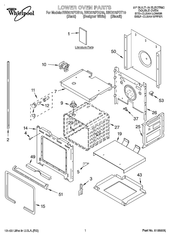 Diagram for RBD275PDQ10