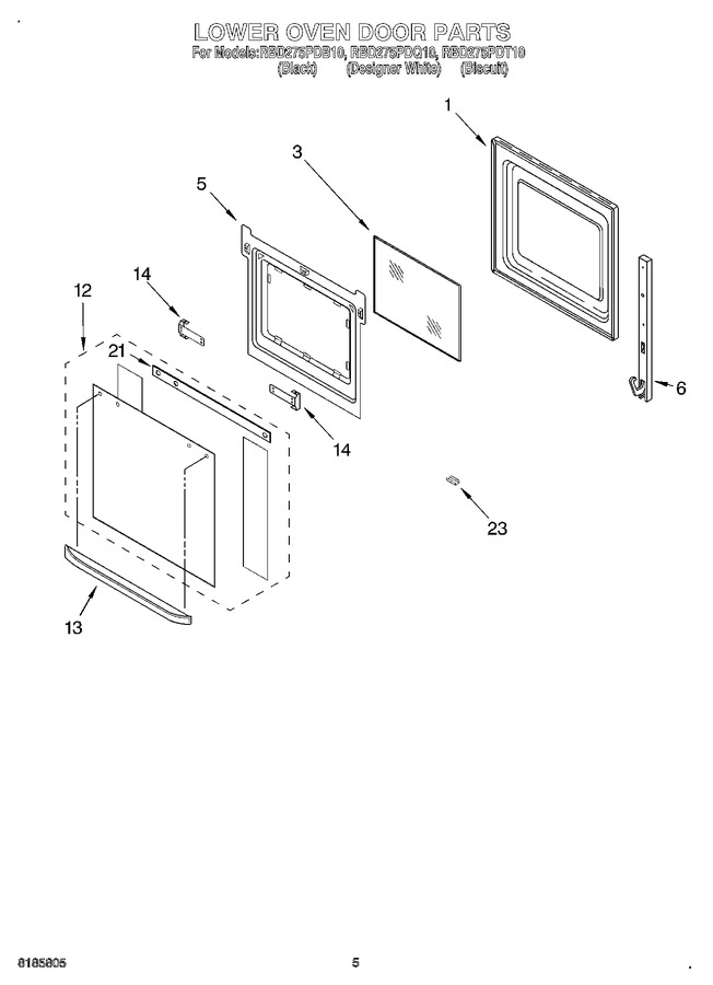 Diagram for RBD275PDQ10