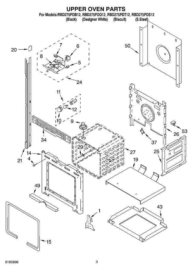 Diagram for RBD275PDQ12